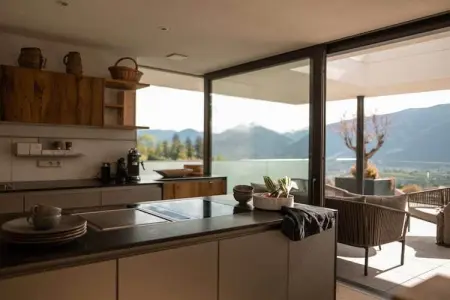 Chalet Goyen à Schenna, design moderne avec sauna et hammam : photo 5