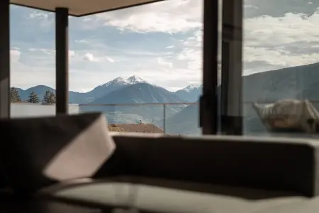 Chalet Goyen à Schenna, design moderne avec sauna et hammam : photo 9