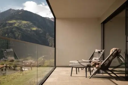 Chalet Goyen à Schenna, design moderne avec sauna et hammam : photo 12