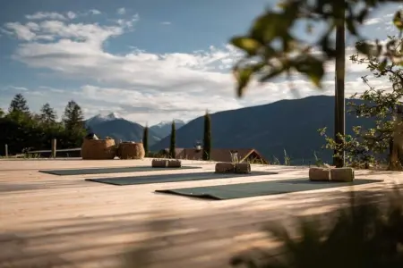 Chalet Goyen à Schenna, design moderne avec sauna et hammam : photo 24