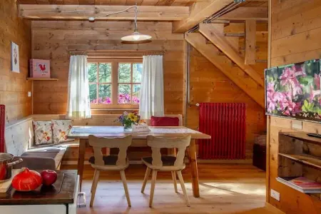 Maison en bois Schnals, 5 pers., barbecue & jardin : photo 11