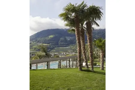 Maison avec piscine à débordement à Algund : photo 7