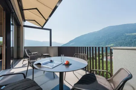 Loft Seilschaft à Algund : 67 m² avec vue sur l'Ifinger : photo 28