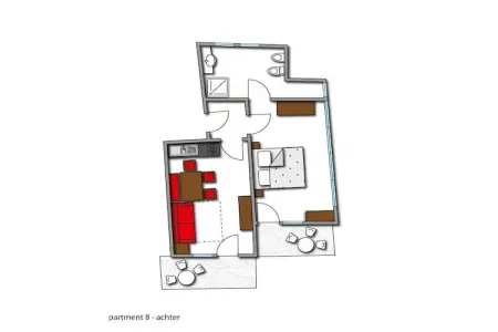 Appartement Deluxe rénové à Algund, 2 chambres : photo 25