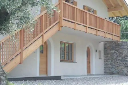 Maison Voglsang à Algund, meubles artisanaux et jardin privé : photo 6