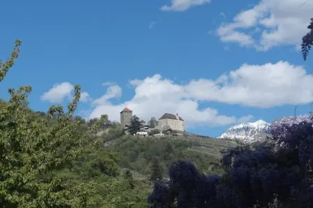 Maison Voglsang à Algund, meubles artisanaux et jardin privé : photo 17
