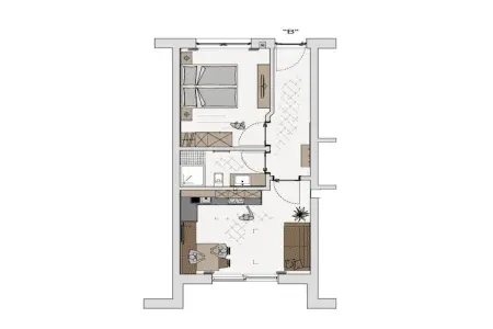 Maison Voglsang à Algund, meubles artisanaux et jardin privé : photo 23