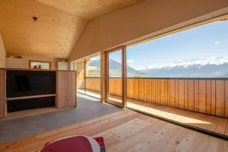 Maison à la ferme biologique de Mals, 7 personnes : photo 9