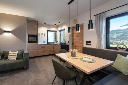 Maison de vacances à Brixen, terrasse vue montagne : photo 23