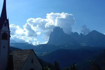 Appartement Se la rì à St. Ulrich, vue Langkofel : photo 25
