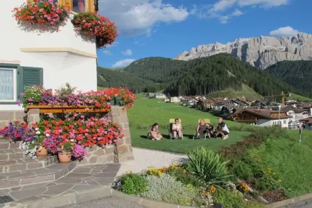Maison Wolkenstein, 3 chambres, vue Langkofel : photo 3