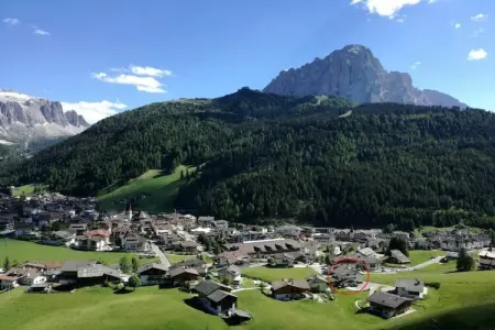 Maison Wolkenstein, 3 chambres, vue Langkofel : photo 10