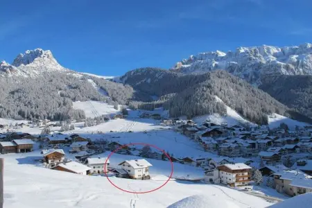 Maison Wolkenstein, 3 chambres, vue Langkofel : photo 13