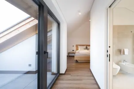 Appartement Turmalin à Kaltern, 3 terrasses sur le toit : photo 10