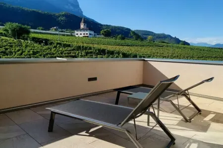 Appartement Time à St. Pauls, terrasse avec vue vignobles : photo 18