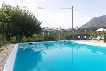 Maison au cœur des vergers avec piscine privée : photo 7