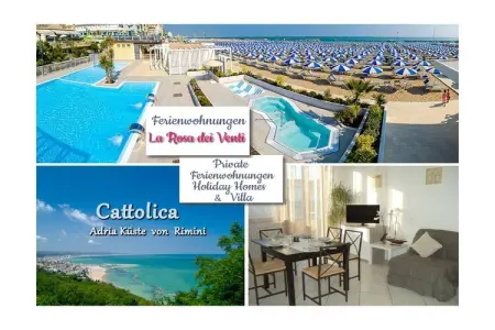 Maison 5 personnes à Cattolica, centre piétonnier : photo 1