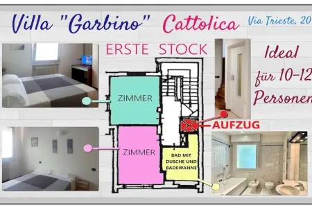 Villa 5 chambres pour 15 personnes à Cattolica : photo 34