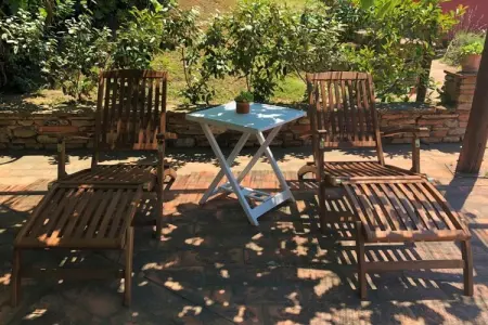 Maison Fienile à Montespertoli, piscine et terrasse : photo 3