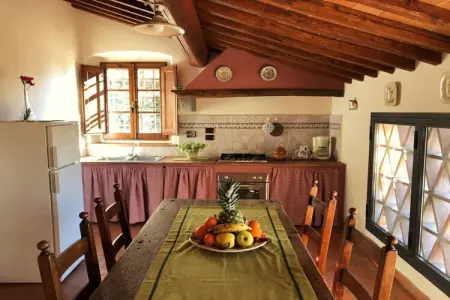 Maison Fienile à Montespertoli, piscine et terrasse : photo 13