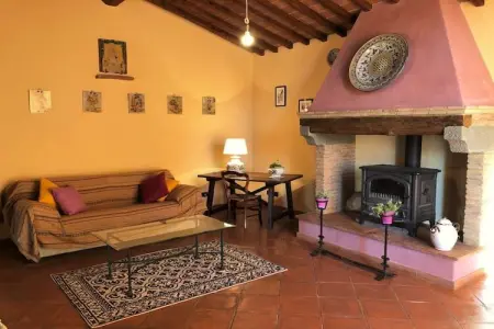 Maison Fienile à Montespertoli, piscine et terrasse : photo 14