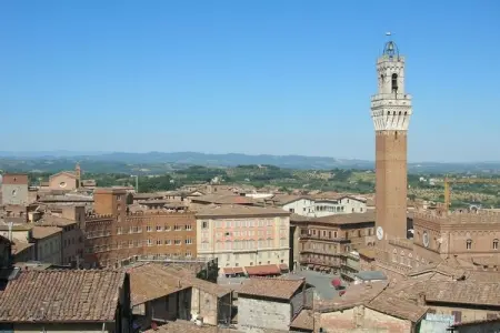 Maison Fienile à Montespertoli, piscine et terrasse : photo 19