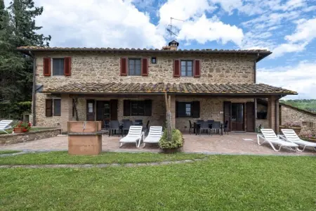 Maison Poggio ai Monti, piscine et vue vallée à Certaldo : photo 7