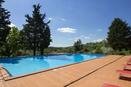 Maison viticole avec piscine à Montaione : photo 3