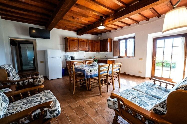 Maison en domaine viticole toscan avec piscine - Photo 9