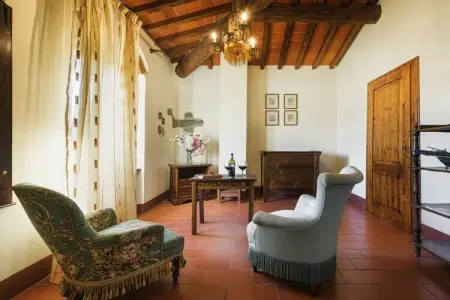 Villa La Meridiana - Toscane, piscine et vue collines : photo 14