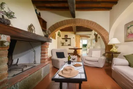 Villa La Meridiana - Toscane, piscine et vue collines : photo 17