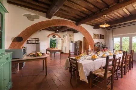 Villa La Meridiana - Toscane, piscine et vue collines : photo 19