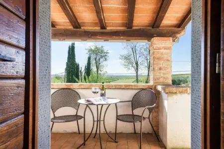 Villa La Meridiana - Toscane, piscine et vue collines : photo 27