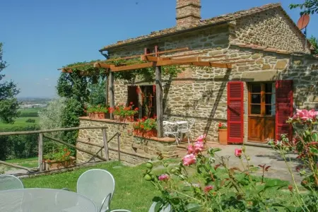 Villa Fonte, ferme toscane XVIe siècle avec piscine : photo 2