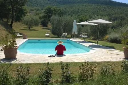 Villa Fonte, ferme toscane XVIe siècle avec piscine : photo 4