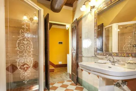 Villa Fonte, ferme toscane XVIe siècle avec piscine : photo 15