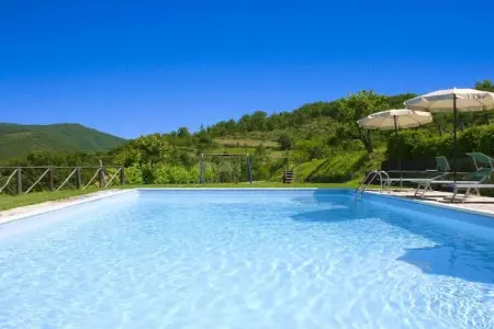 Villa Borgo Antico, 7 chambres avec piscine à Cortona : photo 33