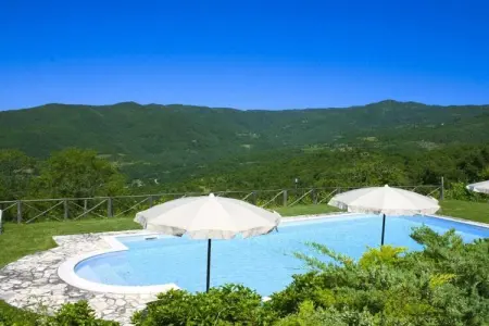 Villa Borgo Antico, 7 chambres avec piscine à Cortona : photo 34