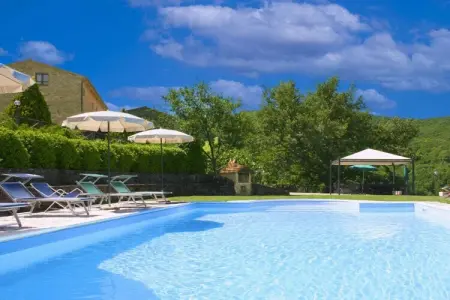 Villa Borgo Antico, 7 chambres avec piscine à Cortona : photo 37
