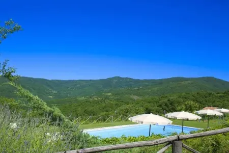 Villa Borgo Antico, 7 chambres avec piscine à Cortona : photo 38