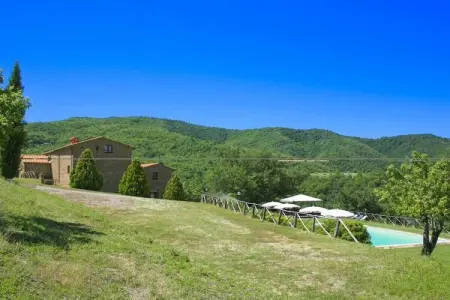 Villa Borgo Antico, 7 chambres avec piscine à Cortona : photo 39