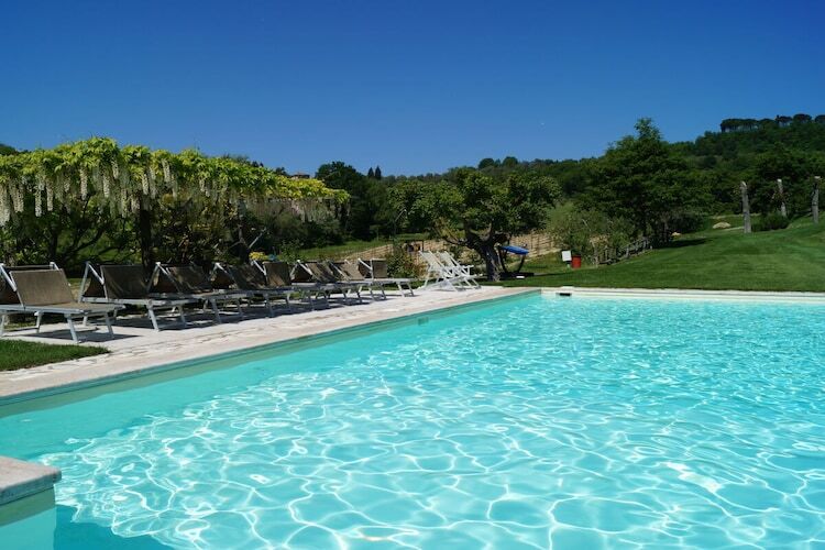 Podere Gelsomino : villa toscane 9 chambres, piscine - Photo 4