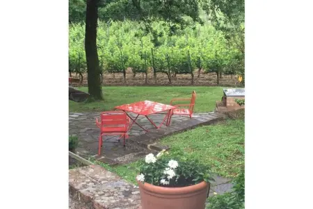 Casa Piccola à Ville di Corsano, 35 m² avec terrasse sur étang : photo 6