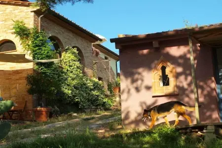 Maison toscane avec terrasse vue campagne à Morrona : photo 3