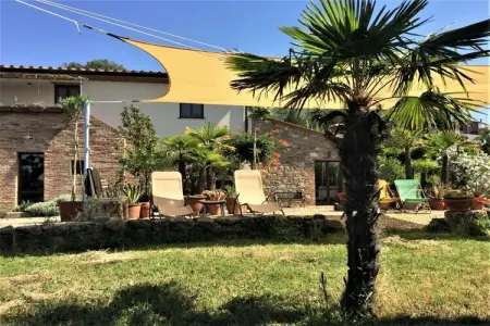 Maison toscane avec terrasse vue campagne à Morrona : photo 10