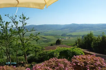 Maison toscane avec terrasse vue campagne à Morrona : photo 27