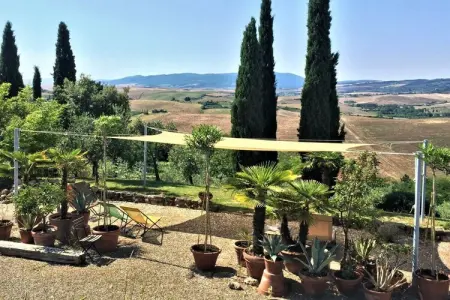 Maison toscane avec terrasse vue campagne à Morrona : photo 37