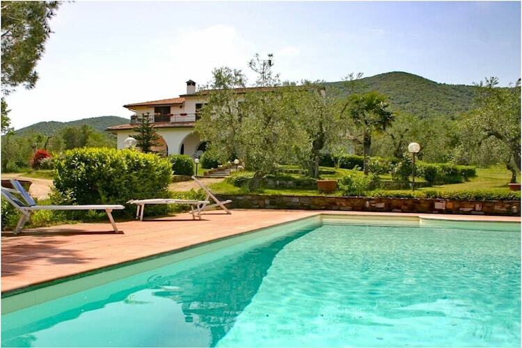 Villa Il Rifugio, 5 chambres avec piscine privée à Buriano - Photo 1