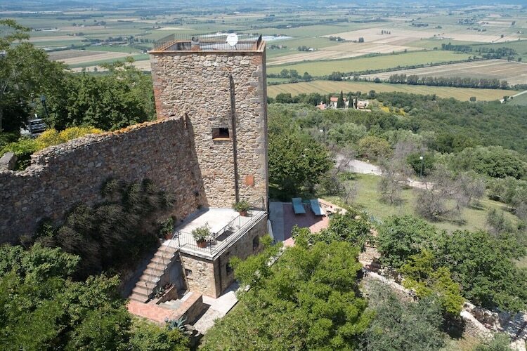 Maison-tour médiévale avec piscine à Montepescali - Photo 8