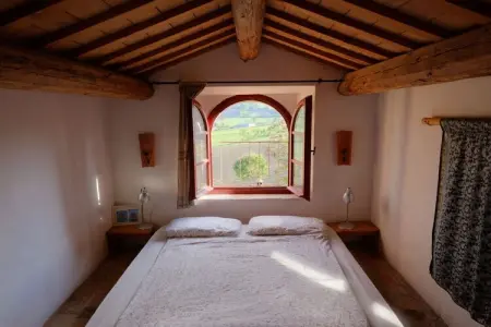 Maison Terrazza à Montecarotto : piscine, trampoline, 1 hectare : photo 17